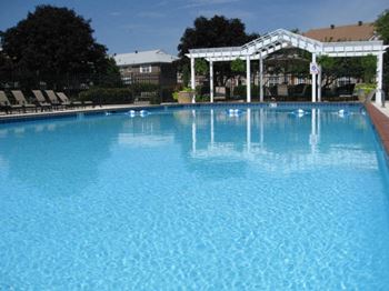 Resort-style swimming pool